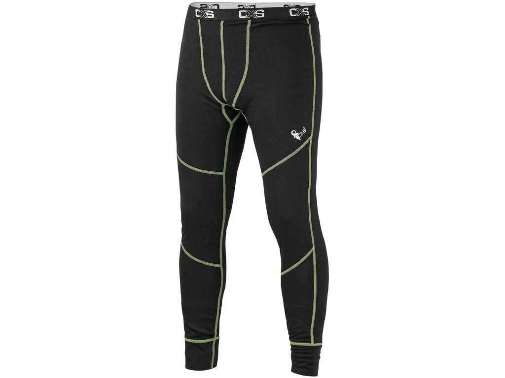 Spodky CXS REWARD, funkčné, pánske, čierno-zelené